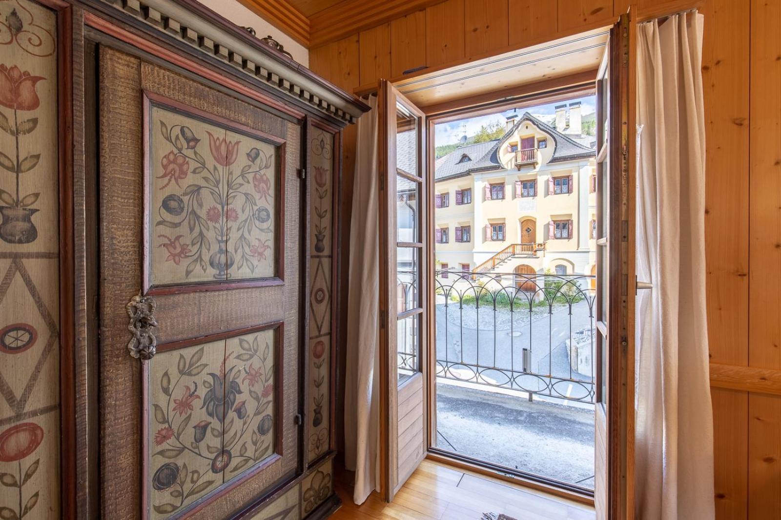 Ferienwohnung Chasa Tredeschin Scuol Exterior foto